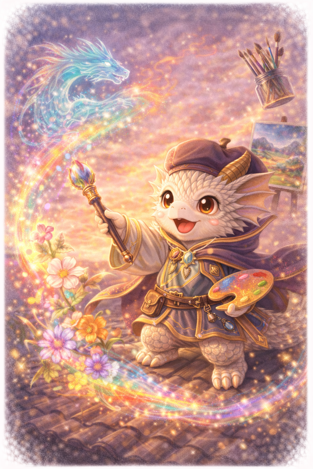 ドラゴン × アーティスト