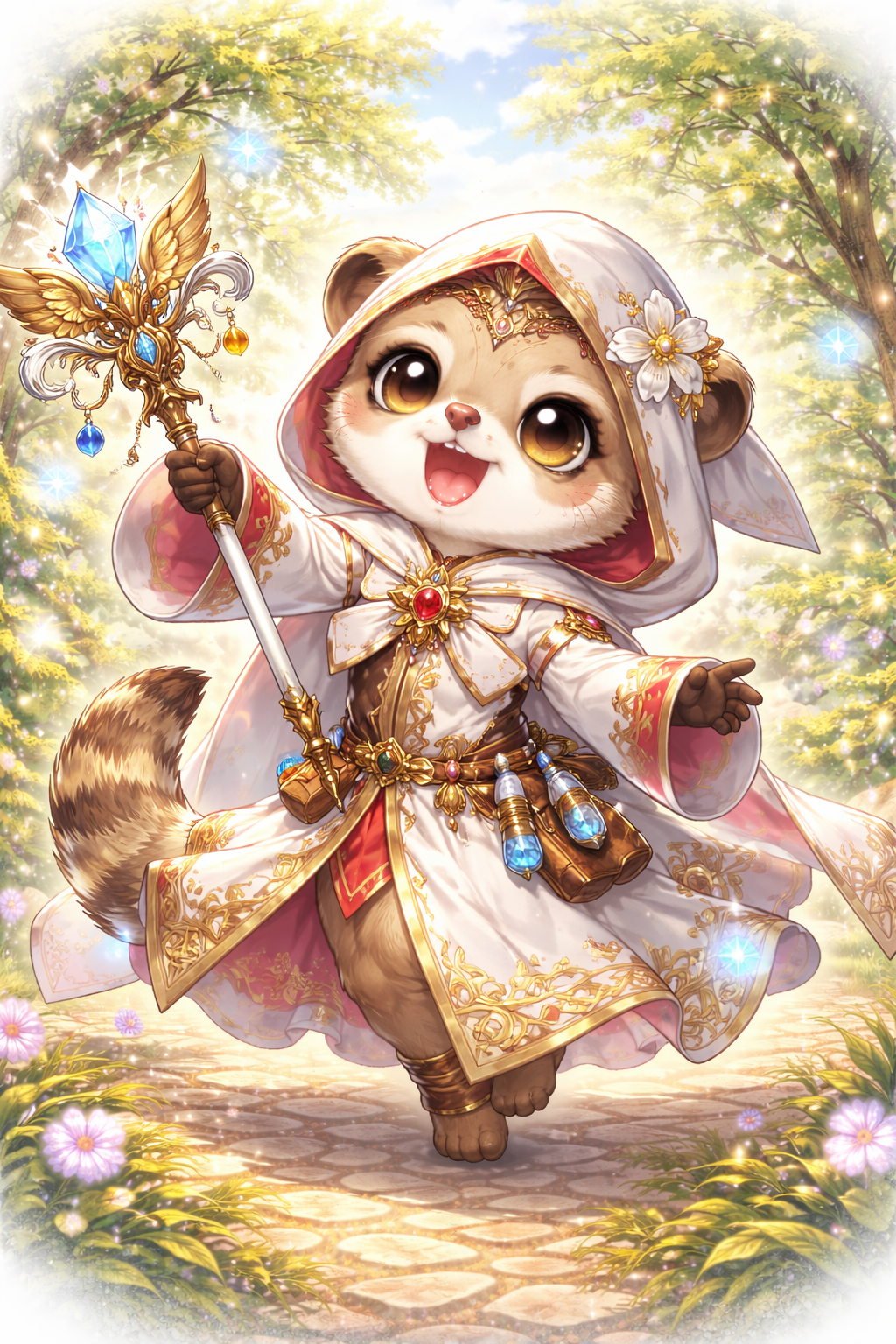 フェレット × 白魔道士