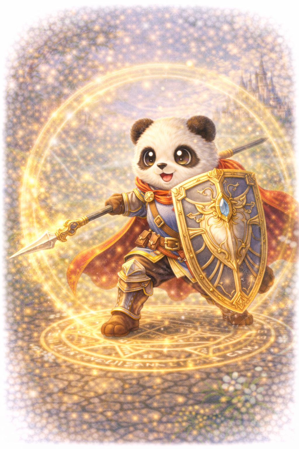 パンダ × 守護騎士