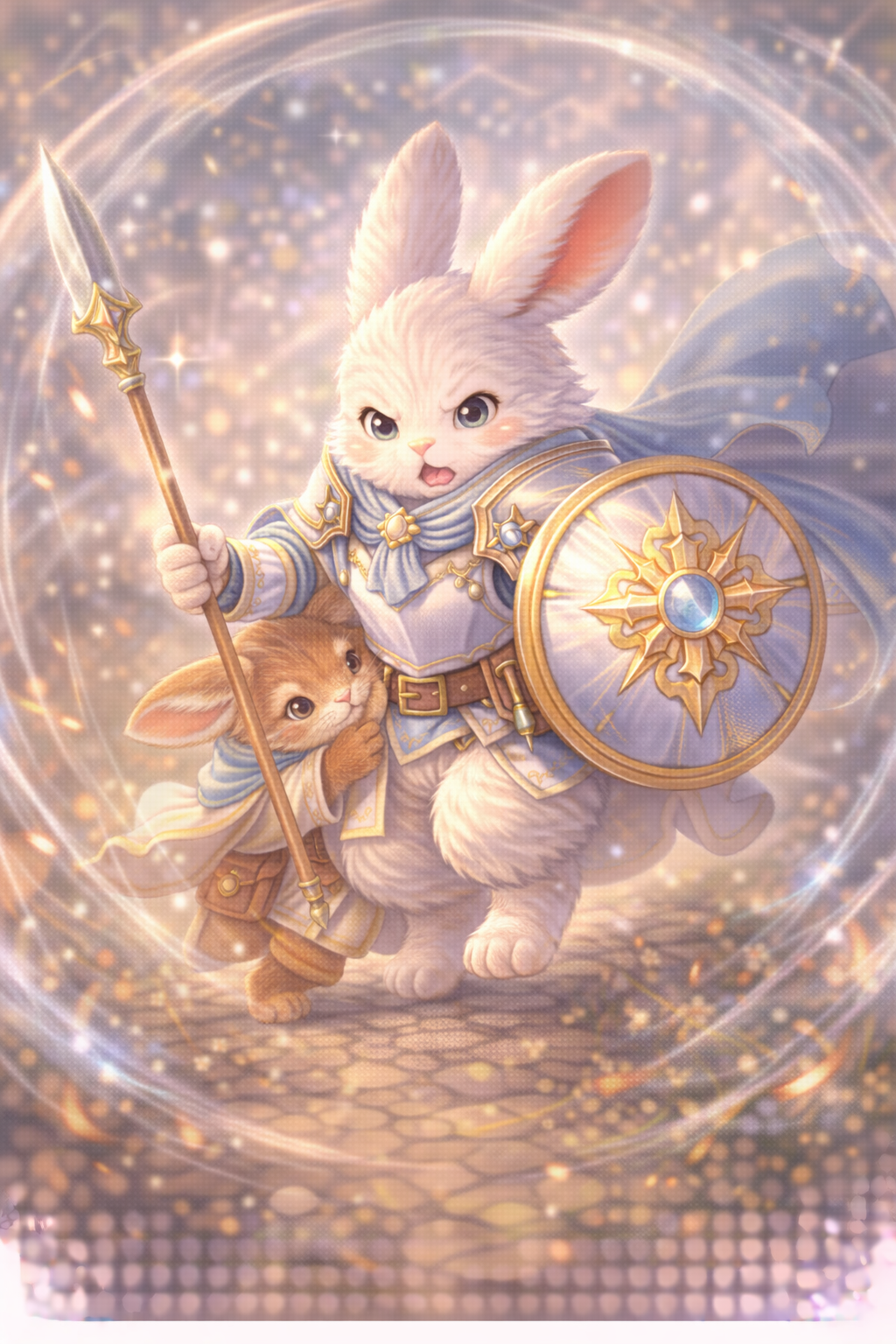 ウサギ × 守護騎士