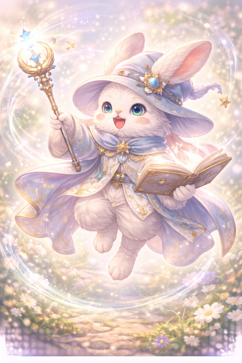 ウサギ × 魔術師
