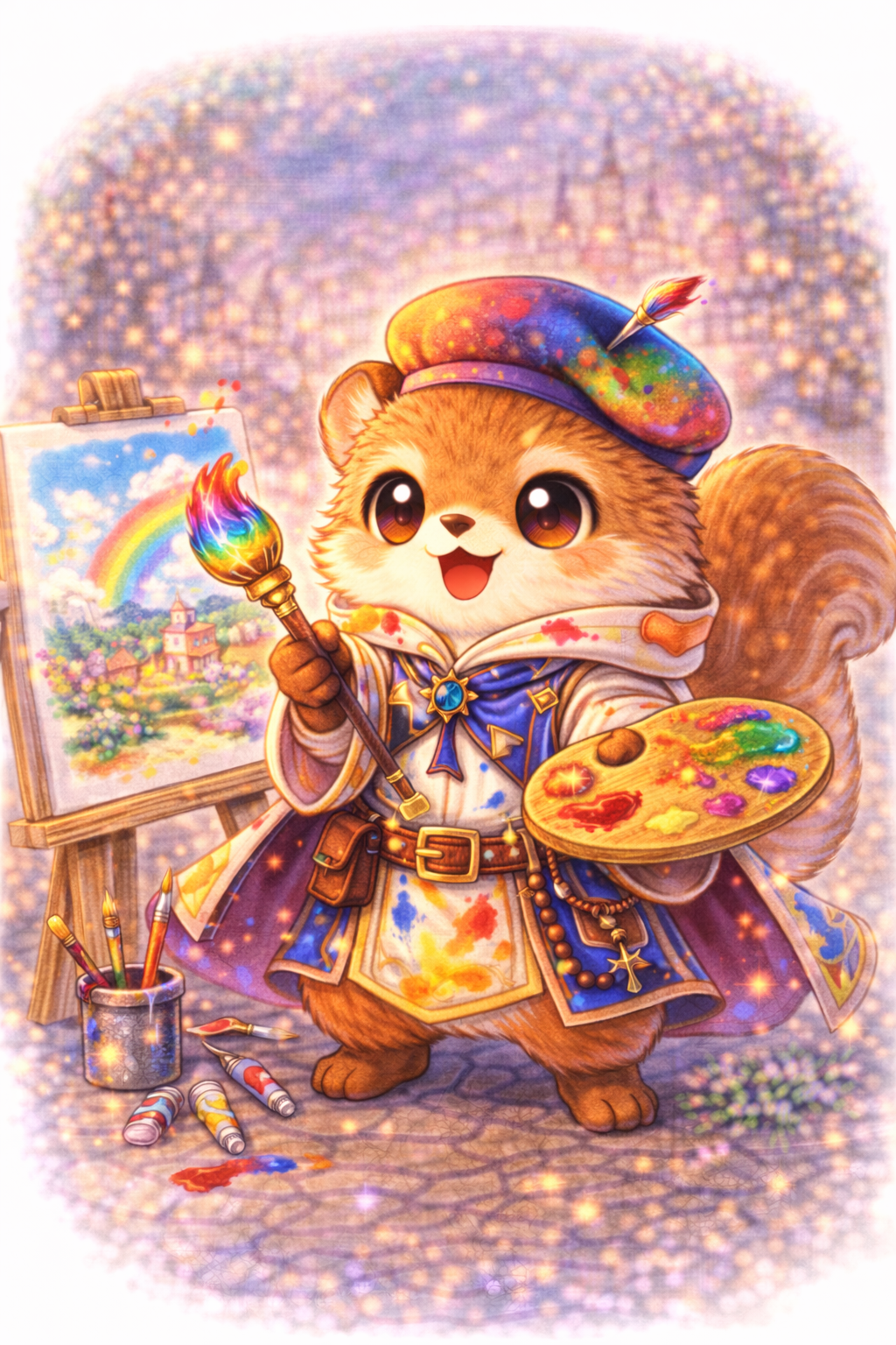 リス × アーティスト