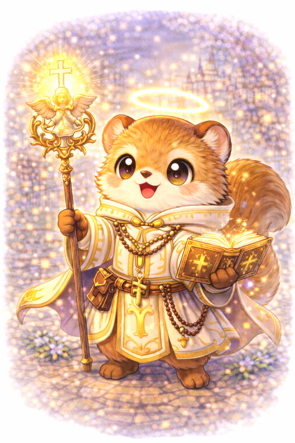 リス × 白魔道士