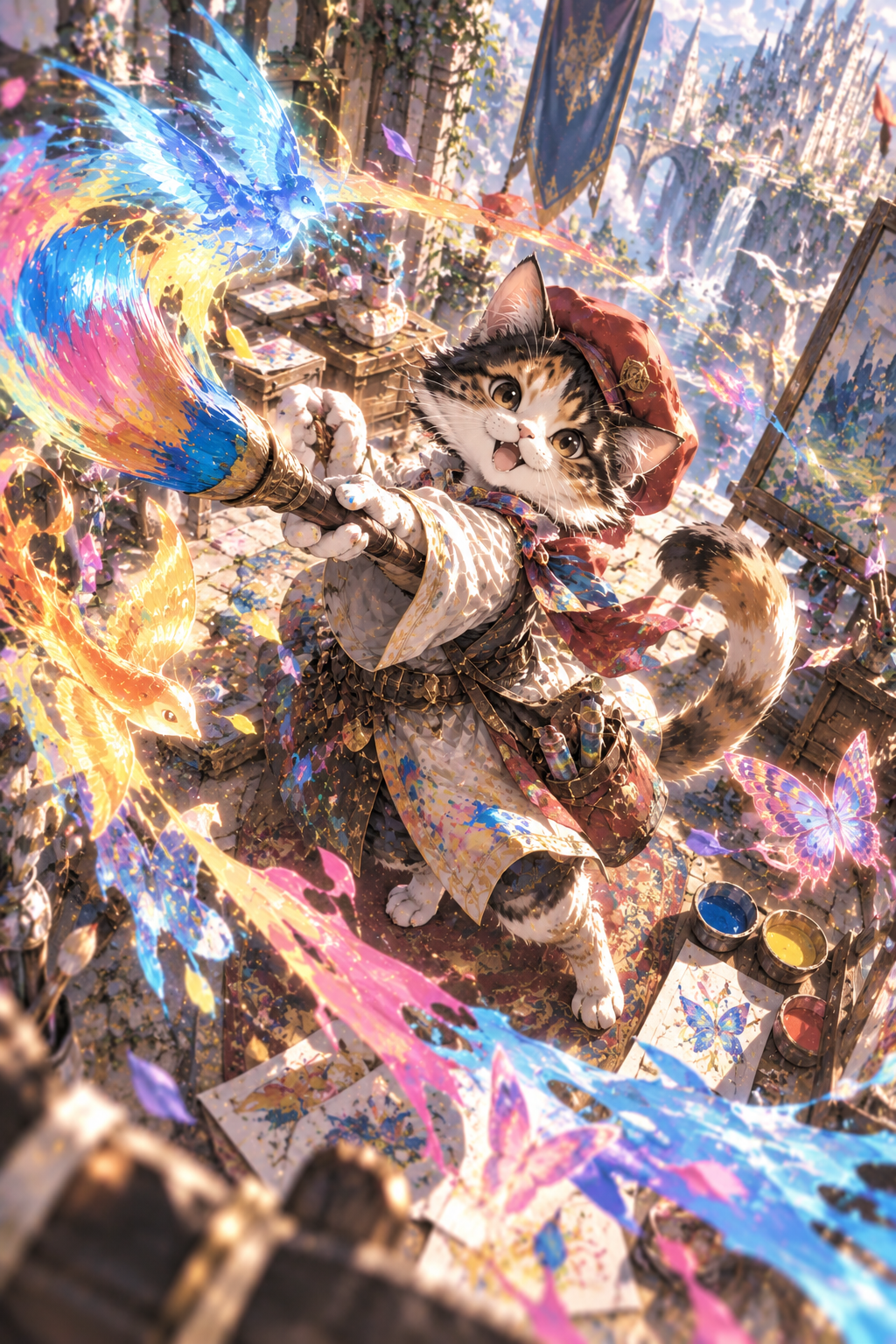 ネコ × アーティスト