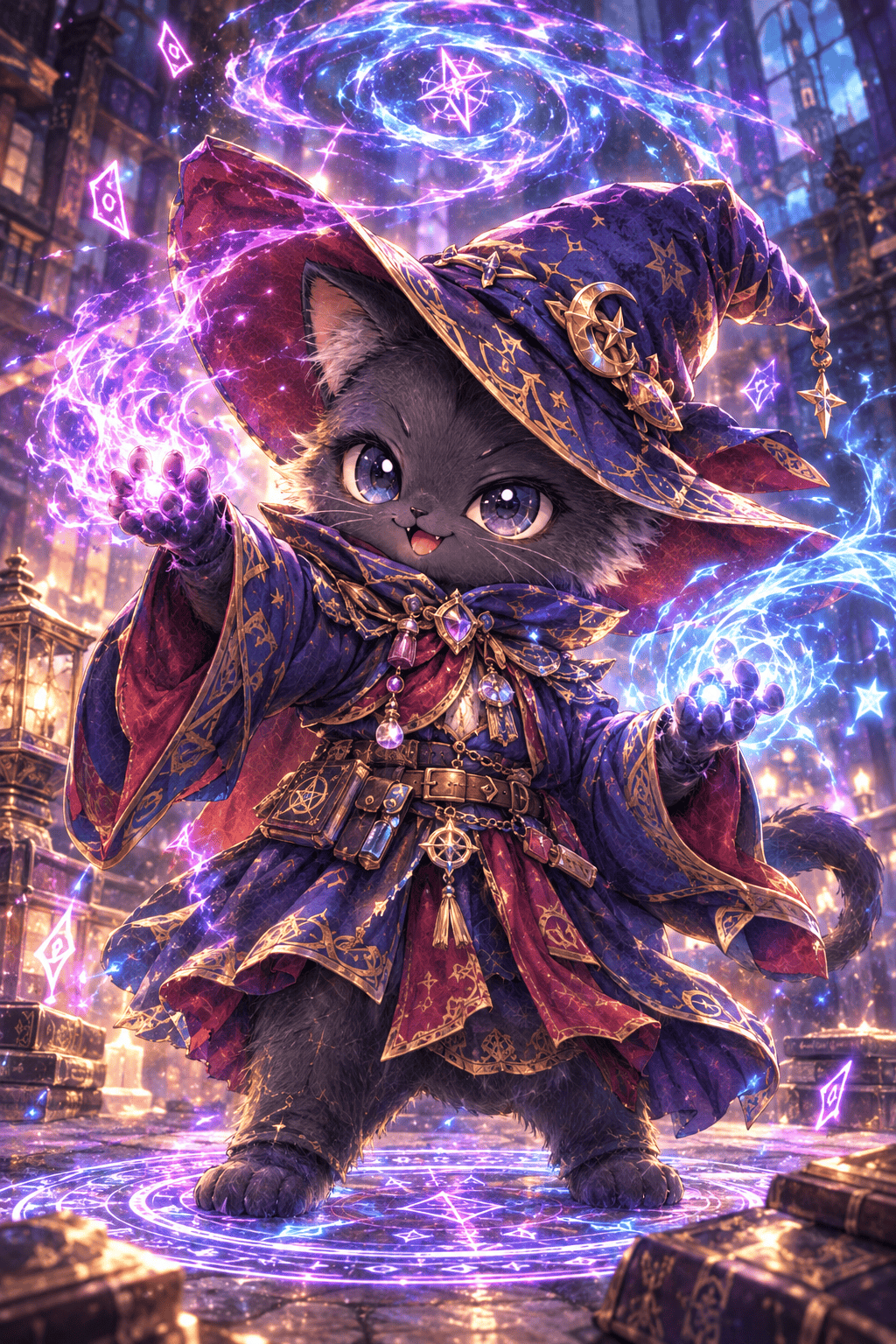 ネコ × 魔術師